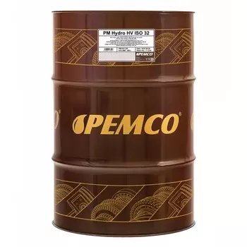 Масло гидравлическое PEMCO Hydro HV ISO 32, минеральное, 208 л