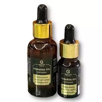 Масло Grattol Cuticle Oil Monarda, 30 мл