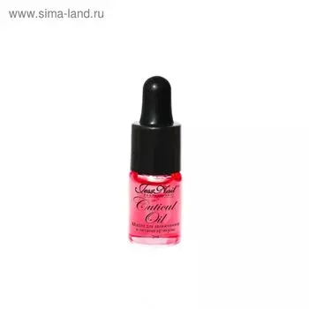 Масло JessNail для увлажнения и питания кутикулы, чёрная крышка, аромат земляника, 3 мл