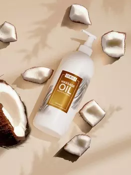 Масло массажное для тела Semily с ароматом кокоса, 500 мл