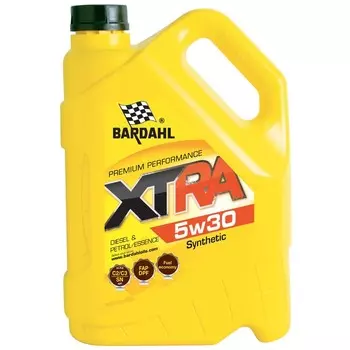 Масло моторное Bardahl XTRA 5W30 C2/C3, SN, синтетическое, 5 л