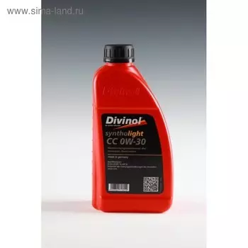 Масло моторное DIVINOL Syntholight CC 0w-30, 1 л
