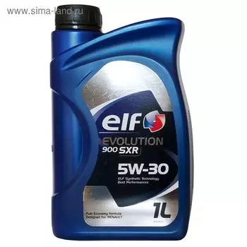 Масло моторное Elf Evolution 900 SXR 5W-30 SL/CF, 1 л синтетика