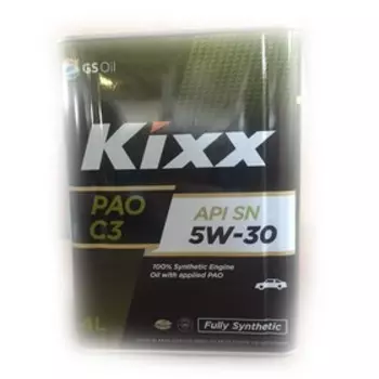 Масло моторное Kixx PAO C3 5W-30, 4 л
