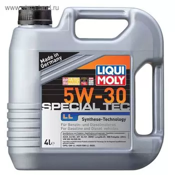 Масло моторное Liqui Moly НС Leichtlauf Special LL 5W-30, 4 л