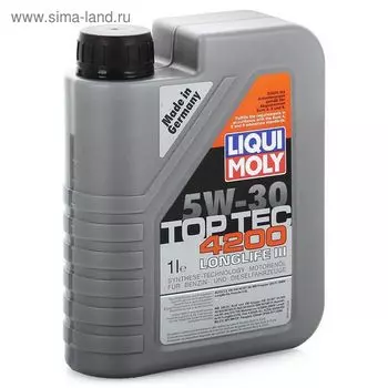 Масло моторное Liqui Moly Top Tec 4200 5W-30, 1 л