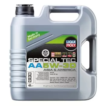 Масло моторное LiquiMoly Special Tec AA 5W-30 SP GF-6A, НС-синтетическое, 4 л