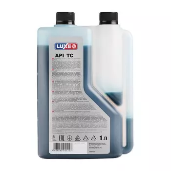 Масло моторное LUXЕ SNOWMOBILE 2T API TС, полусинтетическое, 1 л