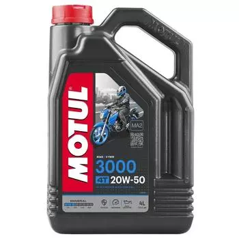 Масло моторное Motul 3000 4T 20w-50, 4 л 107319
