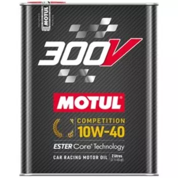 Масло моторное Motul 300V Competition 10w-40, синтетическое, 2 л