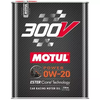 Масло моторное Motul 300V Power 0w-20, синтетическое, 2 л