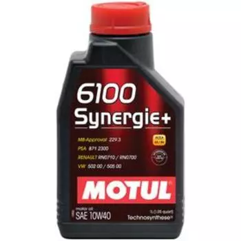Масло моторное Motul 6100 Synergie+ 10w-40, 1 л