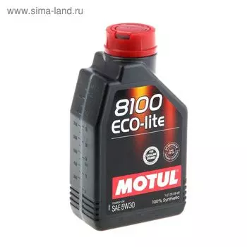 Масло моторное Motul 8100 ECO-lite 5w-30, 1 л 108212
