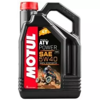 Масло моторное Motul ATV POWER 4T 5W40, 4 л 105898
