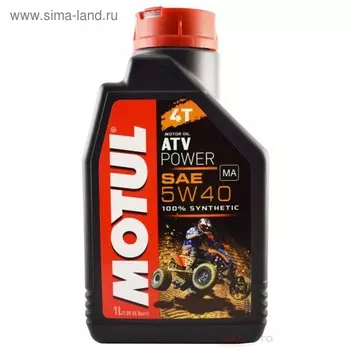 Масло моторное Motul ATV-SXS Power 4T 10W-50, 1 л 105900
