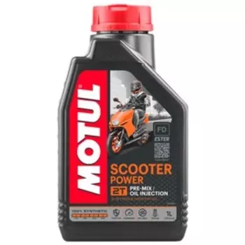 Масло моторное Motul SCOOTER POWER 2T, 1 л 105881