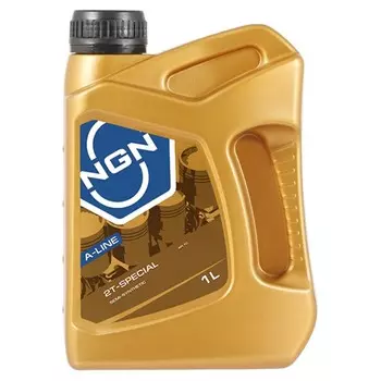 Масло моторное NGN A-Line 2T-SPECIAL, полусинтетическое, 1 л