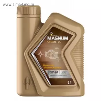 Масло моторное Rosneft Magnum Cleantec 10W-40, 1 л синт