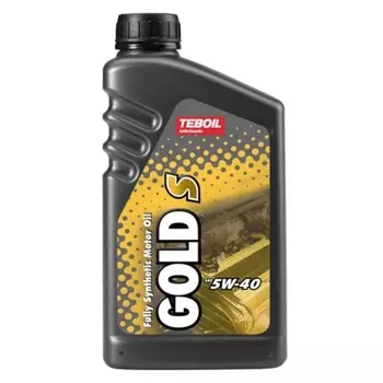Масло моторное TEBOIL Gold S 5W-40, синтетическое, 1 л