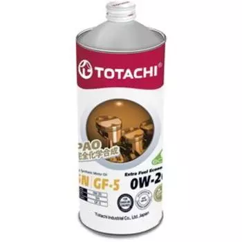 Масло моторное Totachi Extra Fuel Fully Synthetic SN 0W-20, 1 л