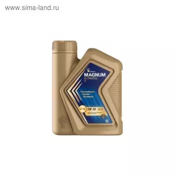 Масло РосНефть 5W-30 "Magnum Ultratec", SL/CF, синтетическое, 1 л