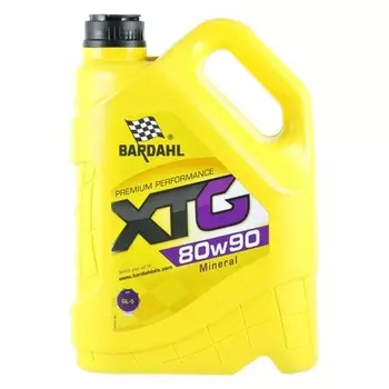 Масло трансмиссионное Bardahl 80w90 XTG GL-5, 5 л