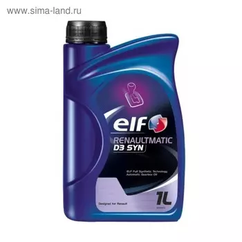Масло трансмиссионное Elf Renaultmatic D3 SYN, 1 л