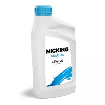 Масло трансмиссионное Micking Gear Oil, 75W-90 GL-5/MT-1, всесезонное полусинтетическое, 1 л 10235