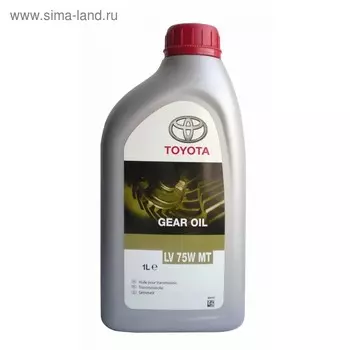 Масло трансмиссионное TOYOTA 08885-81001 75w LV GL-4, 1 л