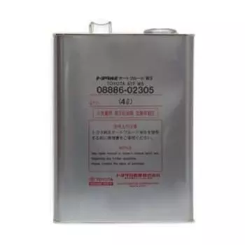 Масло трансмиссионное Toyota ATF WS 08886-02305, 4 л