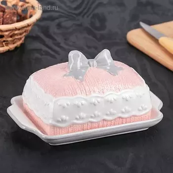 Маслёнка «Тепло сердец»,19×12×10 см