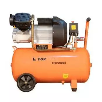 Масляный коаксиальный компрессор FoxWeld AERO 360/50, 230 В, 2.2 кВт, 360 л/мин, 8 бар