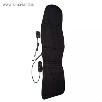 Массажная накидка для спины Luazon LEM-22, таймер 15/30 мин, 8 видов массажа, 220/12 В