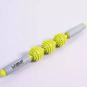 Массажная палка MASSAGE BAR, цвет жёлтый