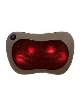 Массажная подушка BM-HT038, электрическая, ИК-подогрев, роликовая