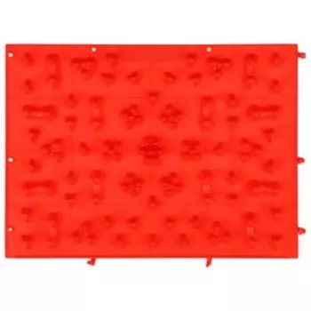 Массажный коврик 37,5х27,5 см, цвета МИКС