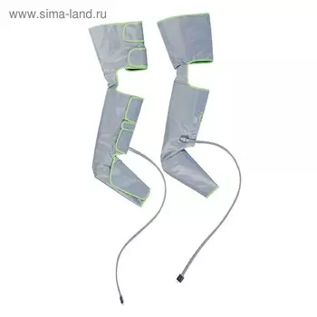 Массажёр для ног Gezatone AMG709PRO, электрический, 18 Вт, лимфодренаж, 3 режима, серый