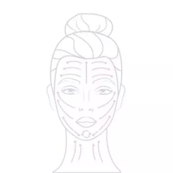 Массажёр Гуаша «Дельфин», 11,5 × 4,5 см, цвет оранжевый