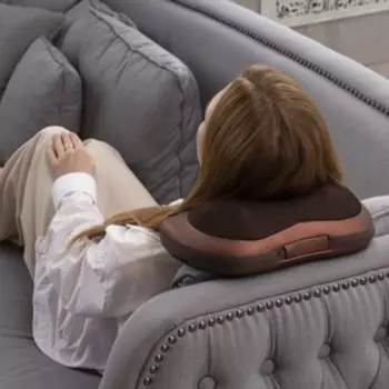 Массажёр LuazON LEM-26 "Новогодний", 25 Вт, ИК подогрев, 220/12 В