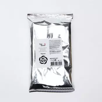 Мастика сахарная ванильная черная, 600 г