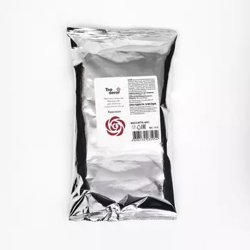 Мастика сахарная ванильная красная, 600 г