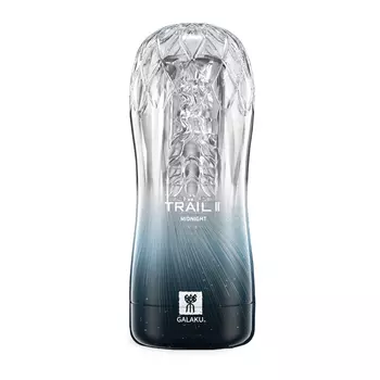 Мастурбатор «GALAKU CUP. Midnight», в жестком корпусе, гелевый силикон