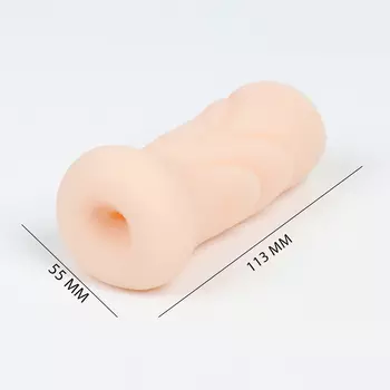 Мастурбатор реалистичный «Yoni №4 Anal», 11.55.5 см, телесный