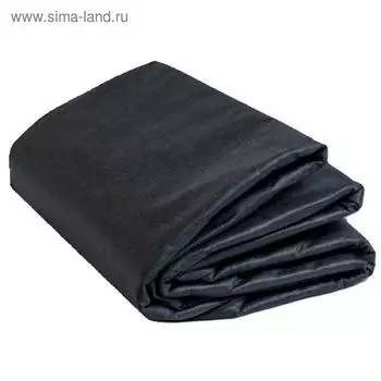 Материал для ландшафтных работ, 12 0,8 м, плотность 90 г/м, с УФ-стабилизатором, чёрный