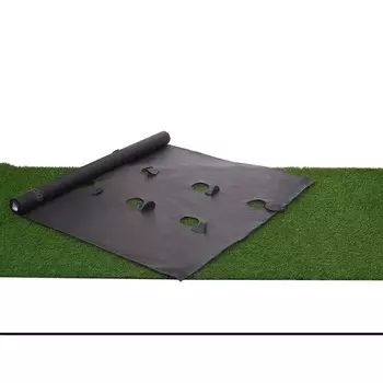 Материал мульчирующий, с перфорацией, 10 1,6 м, плотность 60 г/м, с УФ-стабилизатором, чёрный