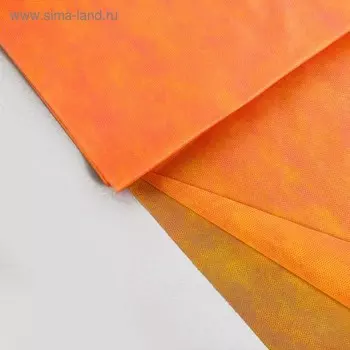 Материал укрывной, 100 1,6 м, плотность 40 г/м, с УФ-стабилизатором, красно-жёлтый