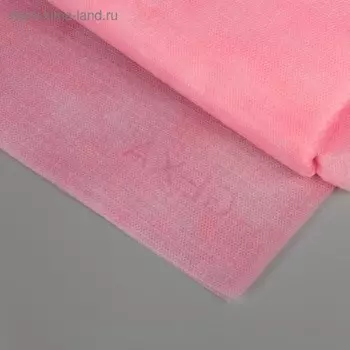 Материал укрывной, 100 1,6 м, плотность 60 г/м, с УФ-стабилизатором, розовый