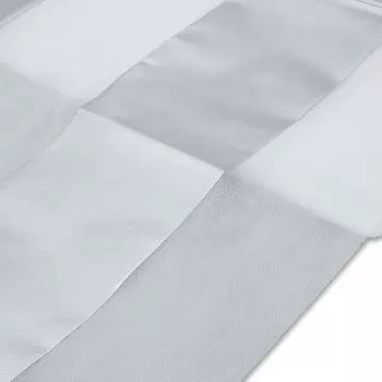 Материал укрывной, 100 3 м, плотность 90 г/м, с УФ-стабилизатором, фольгированный, бело-серебристый