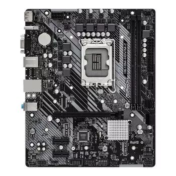 Материнская плата Asrock H610M-H2/M.2 D5 Soc-1700 Intel H610 2xDDR5 mATX AC`97 8ch(7.1) GbL 103395