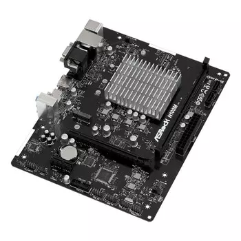 Материнская плата Asrock N100M 1xDDR4 mATX AC`97 6ch(5.1) GbLAN+VGA+HDMI+DP